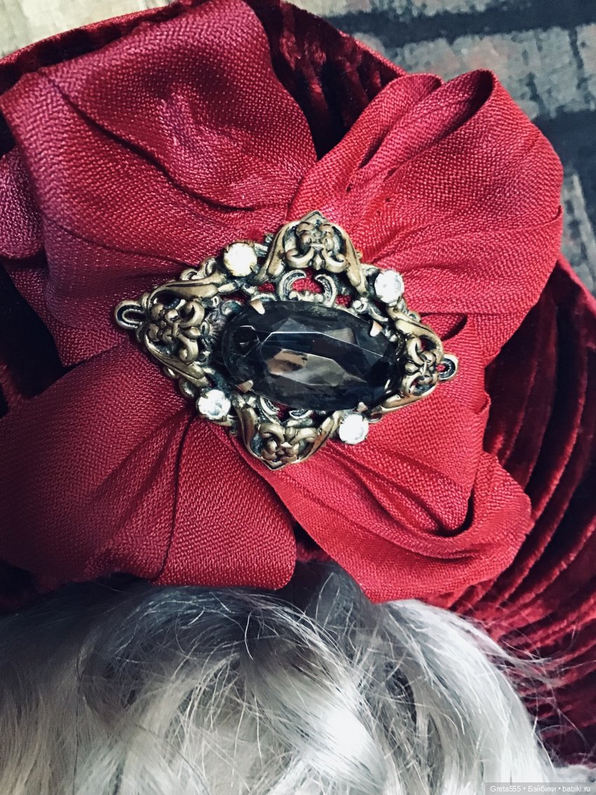 Красный прекрасный хамелеон - мой новый бонет