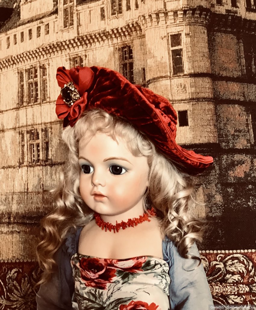 Красный прекрасный хамелеон - мой новый бонет (фото 7)