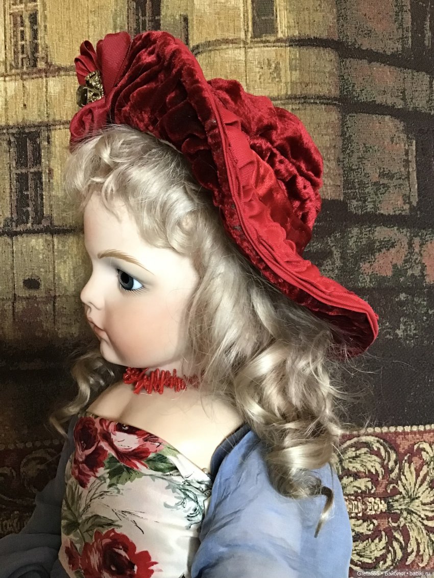 Красный прекрасный хамелеон - мой новый бонет