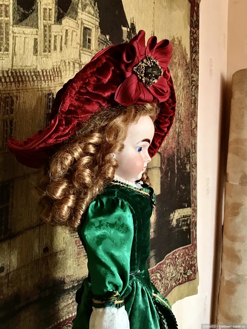 Красный прекрасный хамелеон - мой новый бонет