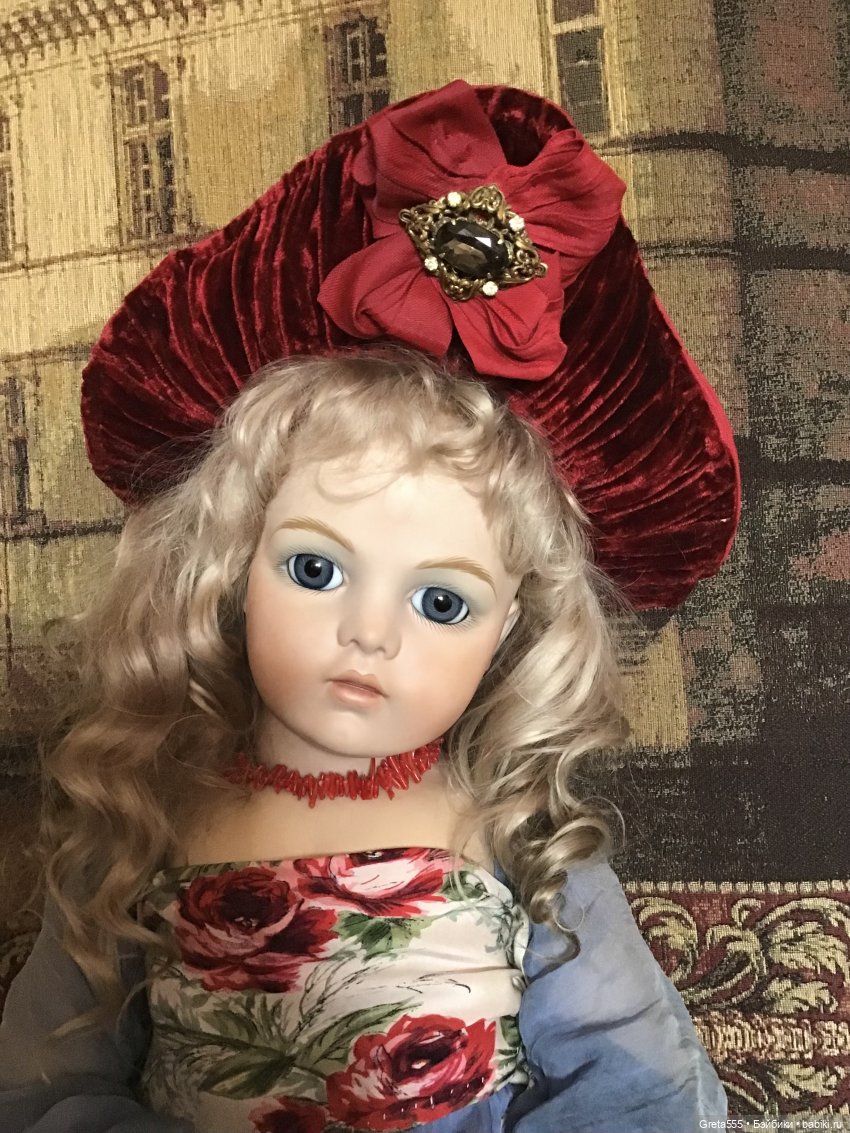 Красный прекрасный хамелеон - мой новый бонет