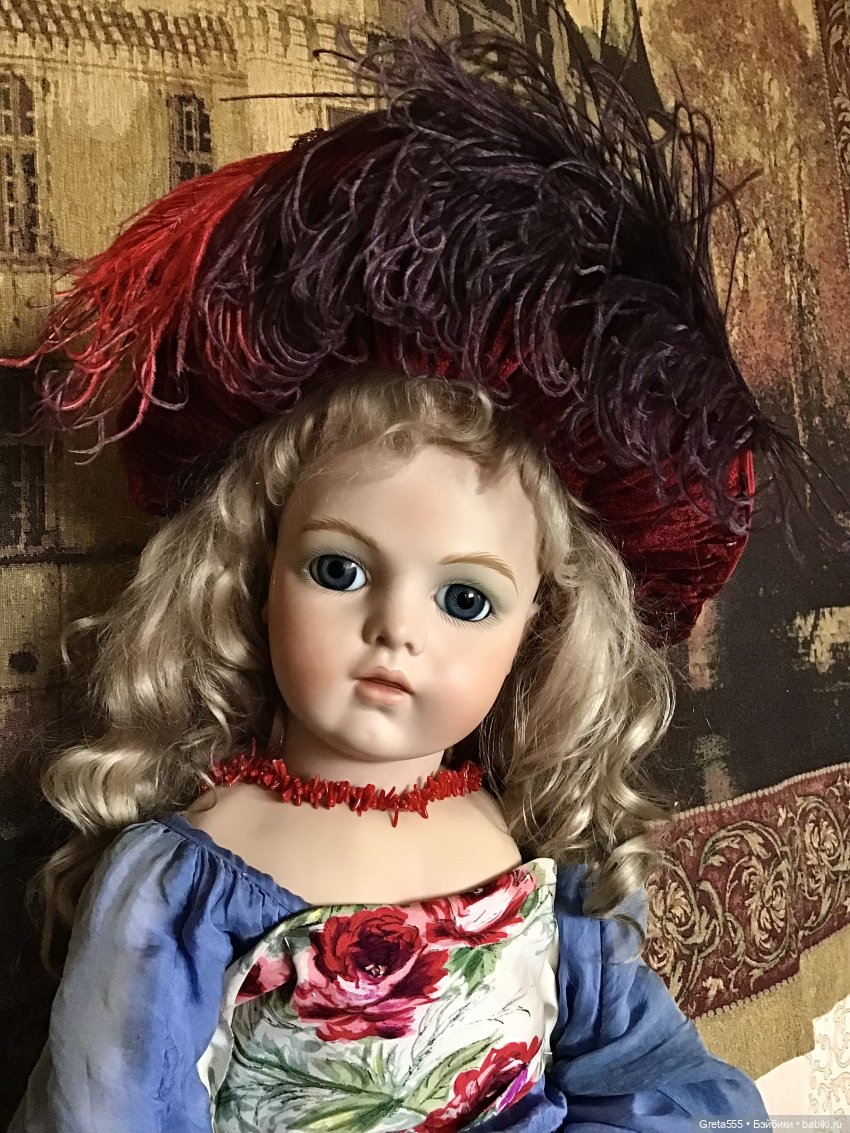 Красный прекрасный хамелеон - мой новый бонет (фото 6)