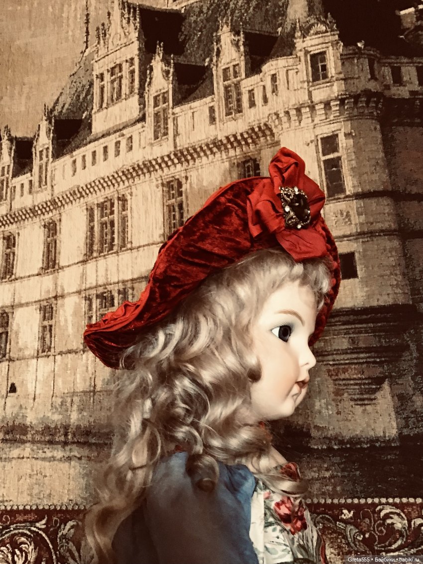 Красный прекрасный хамелеон - мой новый бонет