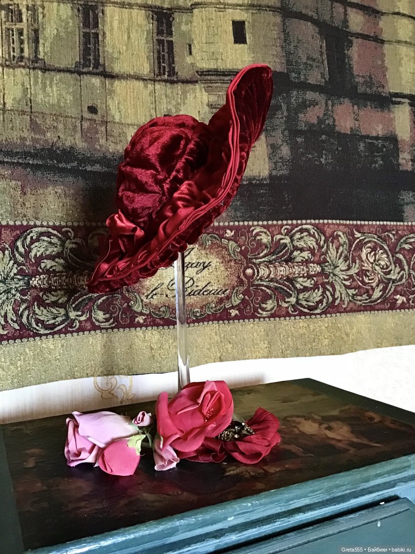 Красный прекрасный хамелеон - мой новый бонет