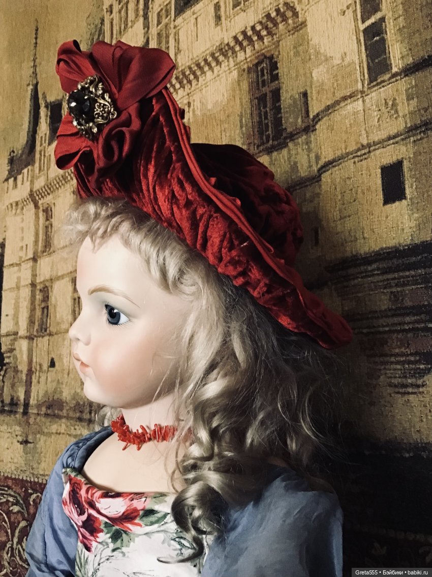 Красный прекрасный хамелеон - мой новый бонет