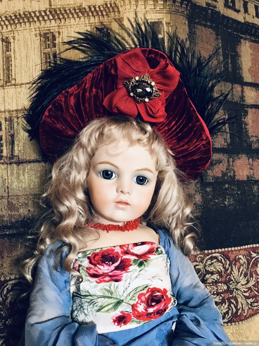 Красный прекрасный хамелеон - мой новый бонет