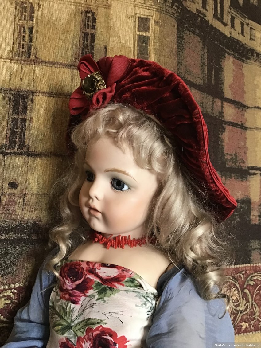 Красный прекрасный хамелеон - мой новый бонет