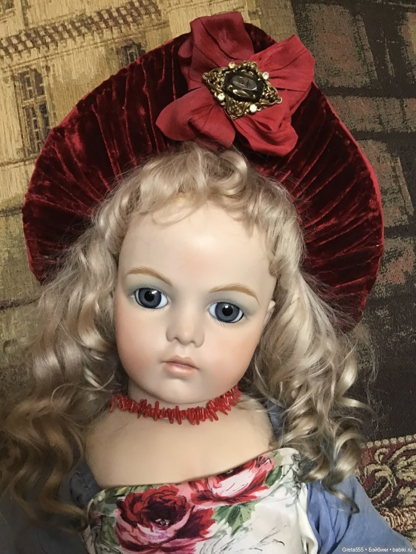 Красный прекрасный хамелеон - мой новый бонет