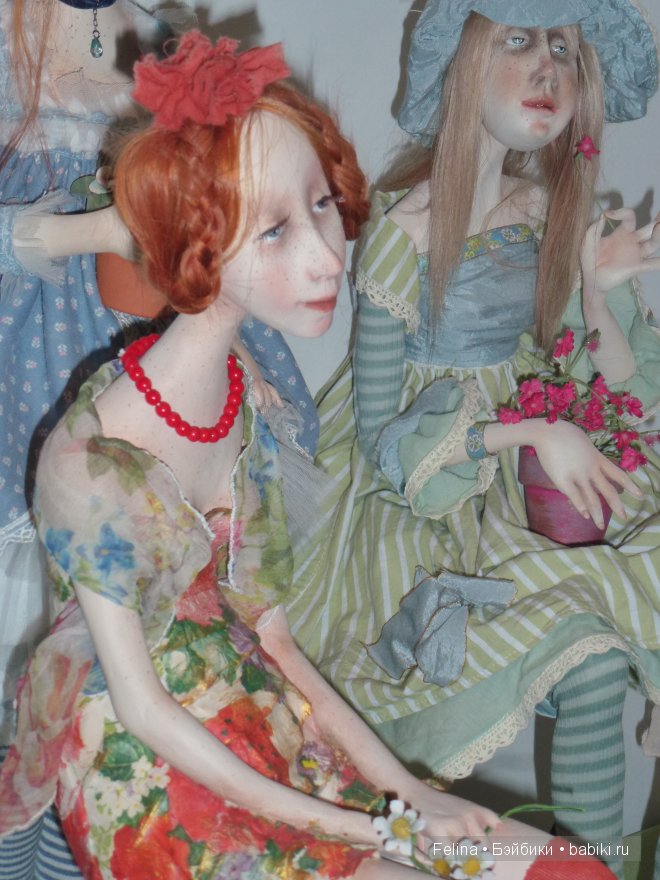Куклы на Ветошном в фас и в профиль. Выставка кукол