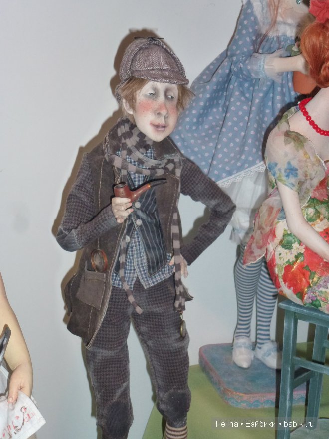 Куклы на Ветошном в фас и в профиль. Выставка кукол