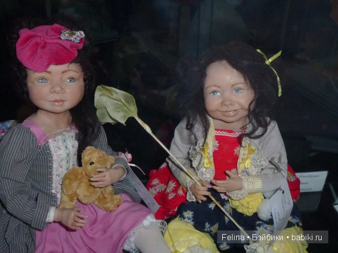 Куклы на Ветошном в фас и в профиль. Выставка кукол
