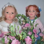 Авторские куклы H.Gunzel. Наши поздравления Всем, Всем, Всем