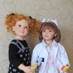 Улыбка, направленная к вам… куклы Hildegard Gunzel