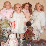 Новый Год: сладкий сон или реальность наяву. Куклы Hildegard Gunzel. Наши поздравления