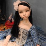 Экскурсия в страну чудес… Авторская кукла. Москва, Тишинка 2016