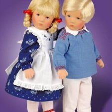 Куклы Käthe Kruse в открытках, акварели, фотографиях