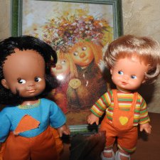 Заманчивое увлечение.  Маленькие куколки  ГДР - косолапки, 17 см, кто они?