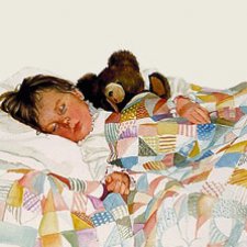 Акварели Carolyn Blish. Мир детства