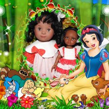 Шуша и друзья. В топике: тостопопик Gotz, куколка Paola Reina, авторский мишутка Алёны Кульбака