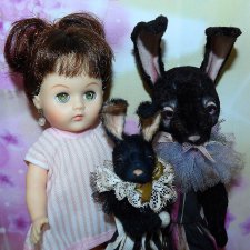 Авторские кролики  Флоки и  Луи