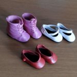 Туфельки на кукол Heidi Plusczok 28-30 см, ботиночки на кукол 26-30см