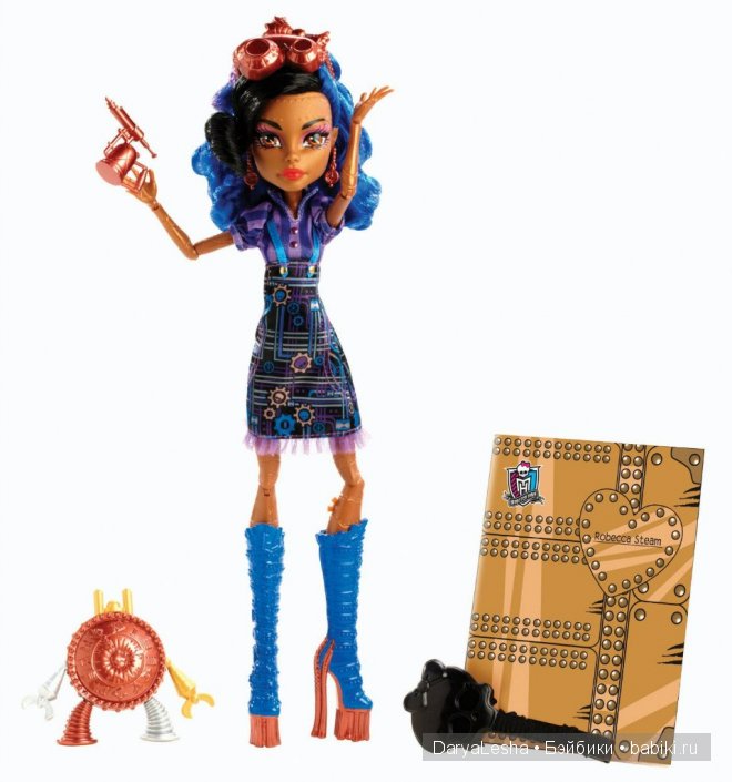 Всё о куклах Monster High - Робекка Стим, Robecca Steam