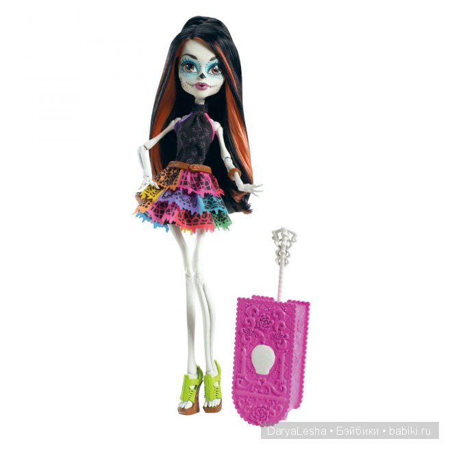 Фотообзор на Скелиту Калаверас (Skelita Calaveras, Monster High)