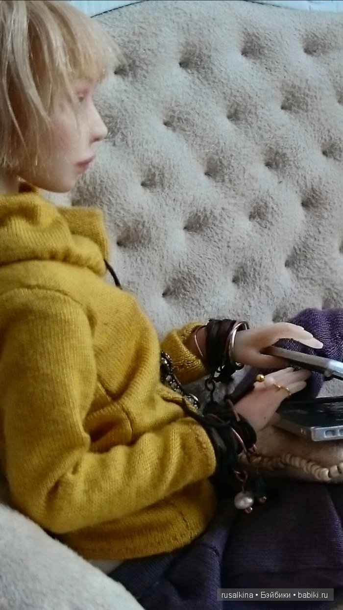 Даша Карбонарова / шарнирная кукла Юлии Туранцевой (фото 4)