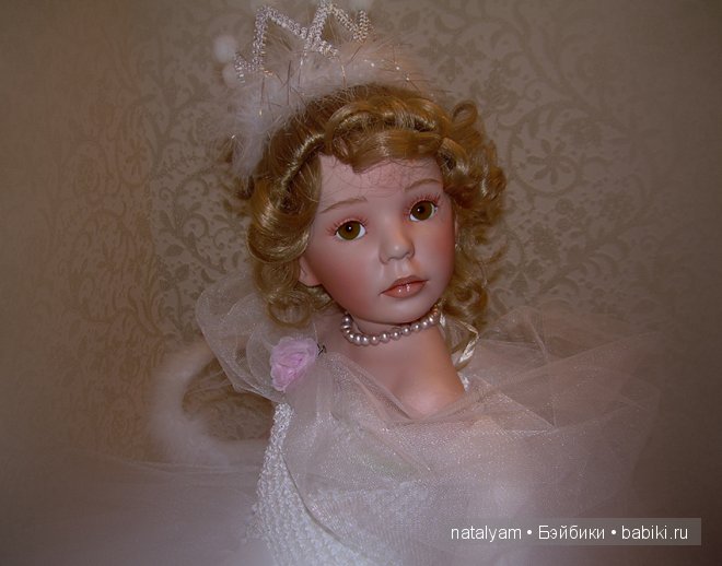 Новый наряд для балеринки, фарфоровой куклы от Донны Руберт