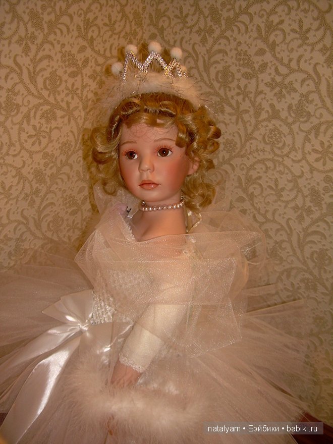 Новый наряд для балеринки, фарфоровой куклы от Донны Руберт (фото 9)