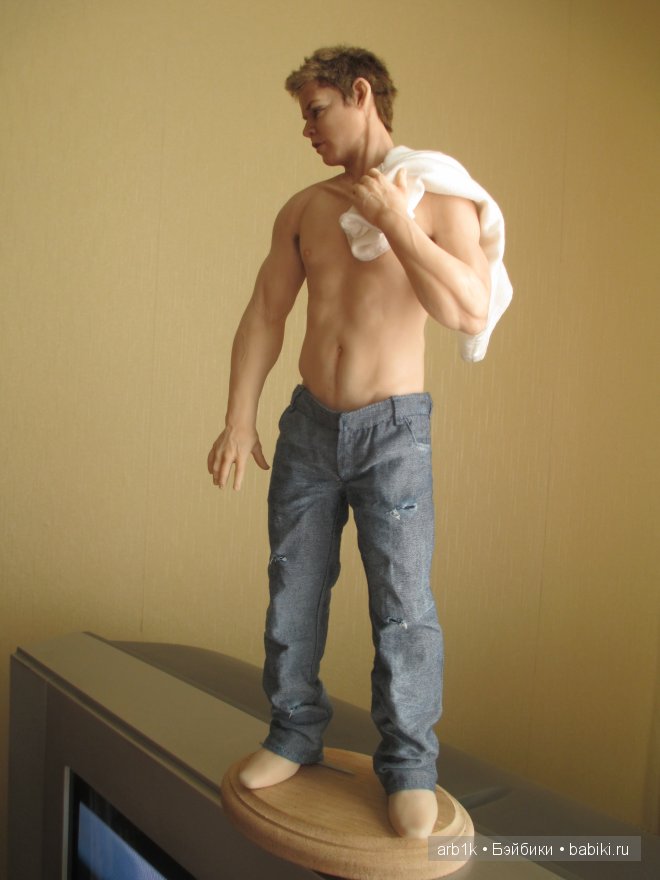 Моя новая портретная кукла (фото 8)