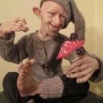 Моя новая кукла "Лесной гном". Авторские куклы Татьяны Катрушовой