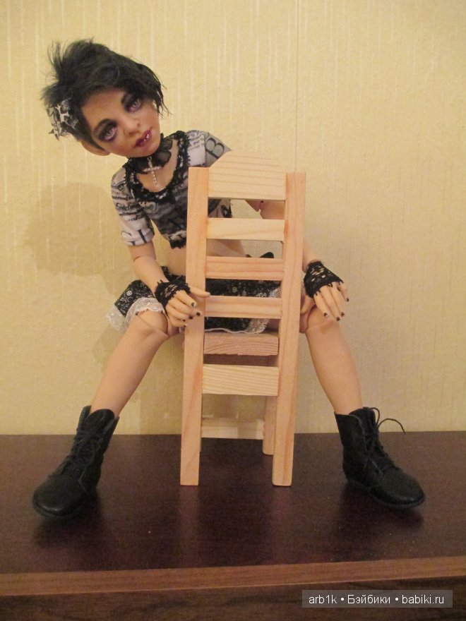 Моя вторая шарнирная кукла. Авторские куклы Татьяны Катрушовой (фото 4)