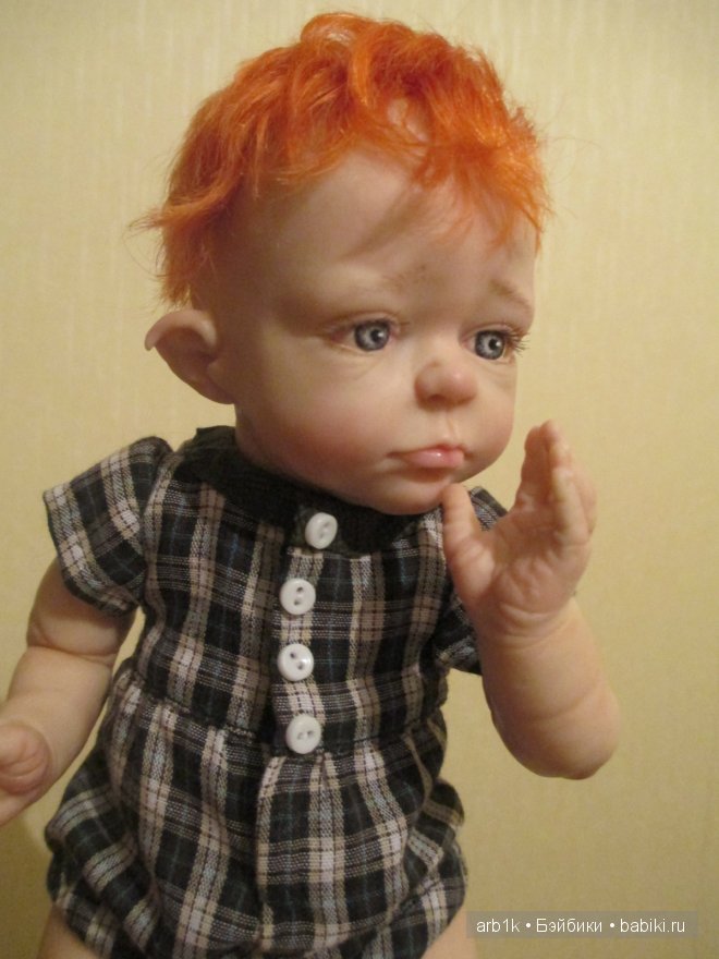 Малыш-эльфик. Авторская кукла Катрушовой Татьяны (фото 2)