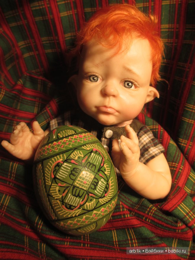 Малыш-эльфик. Авторская кукла Катрушовой Татьяны (фото 7)