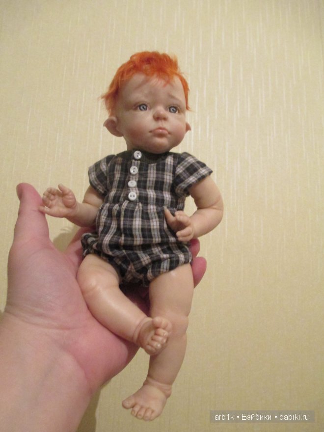 Малыш-эльфик. Авторская кукла Катрушовой Татьяны (фото 3)