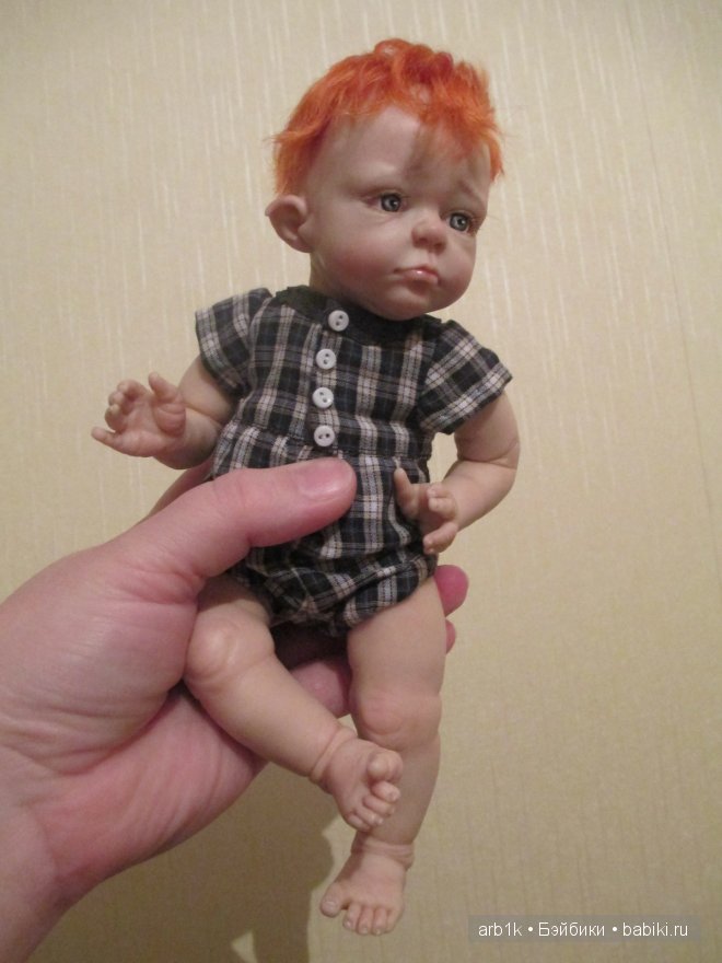 Малыш-эльфик. Авторская кукла Катрушовой Татьяны