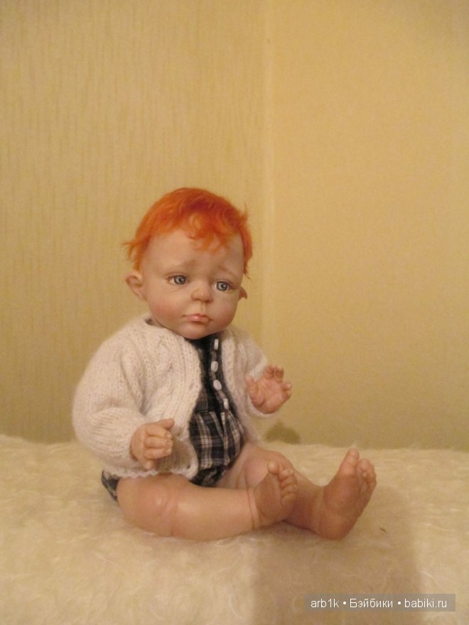 Малыш-эльфик. Авторская кукла Катрушовой Татьяны (фото 5)