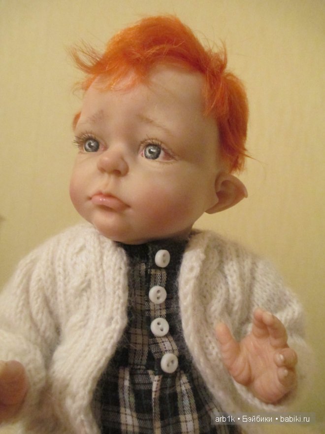 Малыш-эльфик. Авторская кукла Катрушовой Татьяны