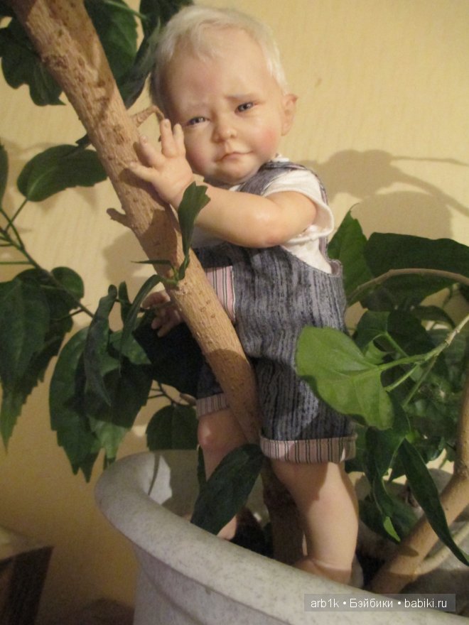 Малыш-эльфик Стив. Авторская кукла Катрушовой Татьяны (фото 4)