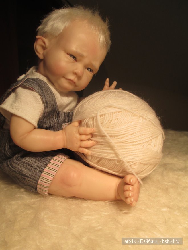 Малыш-эльфик Стив. Авторская кукла Катрушовой Татьяны (фото 2)