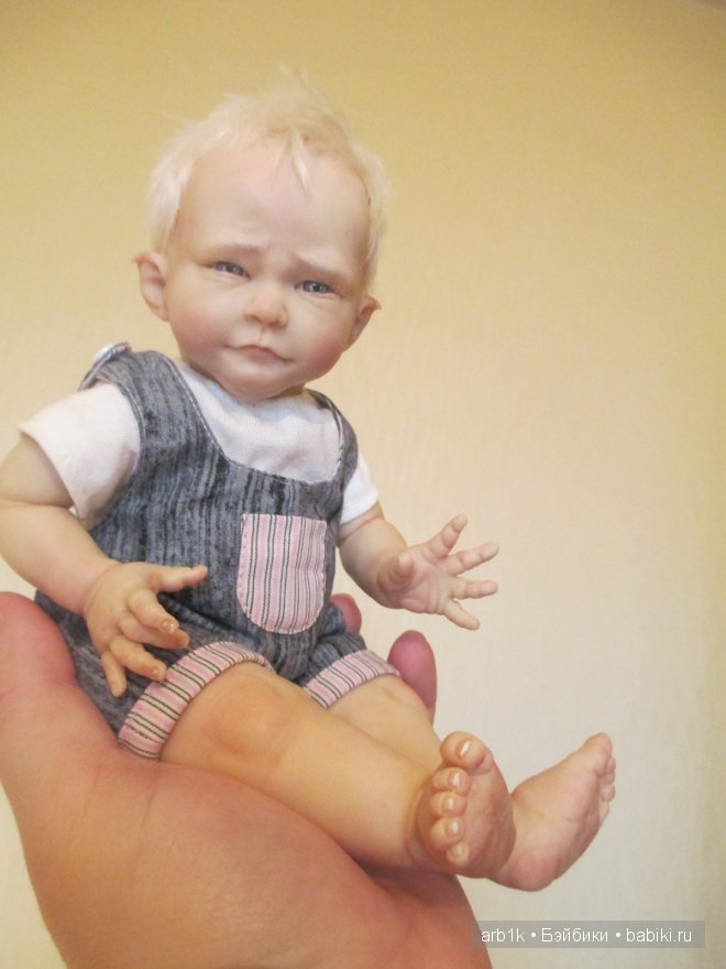 Малыш-эльфик Стив. Авторская кукла Катрушовой Татьяны (фото 6)