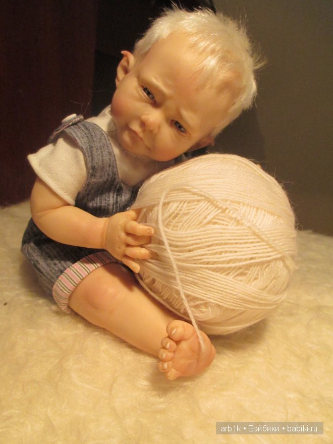 Малыш-эльфик Стив. Авторская кукла Катрушовой Татьяны