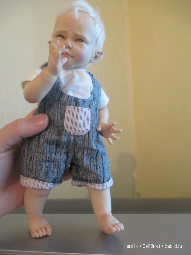 Малыш-эльфик Стив. Авторская кукла Катрушовой Татьяны (фото 3)