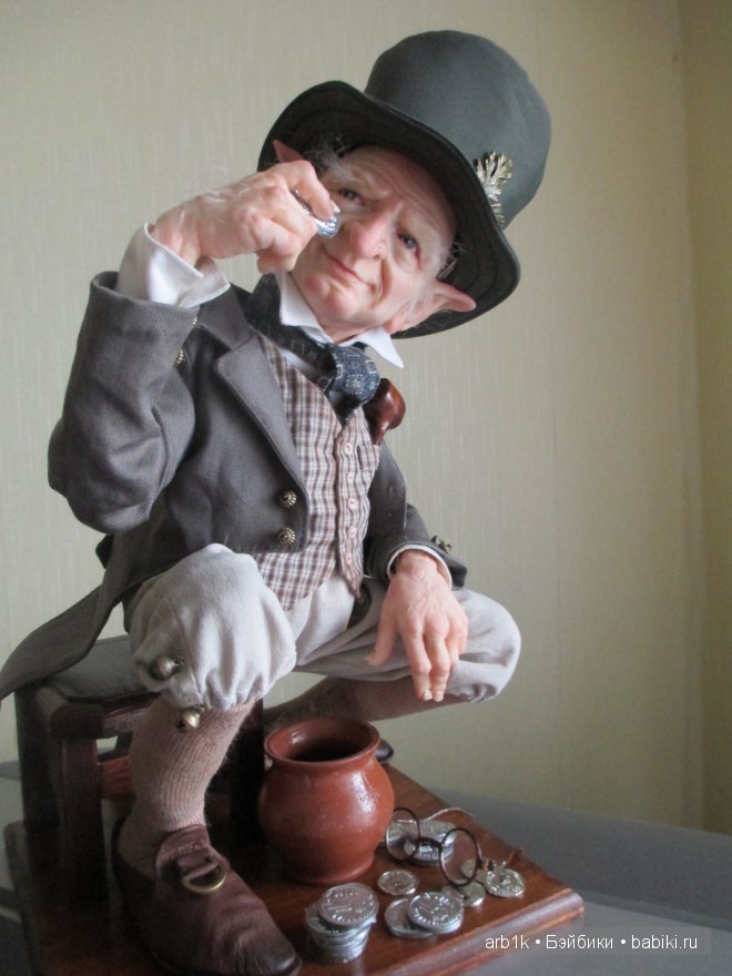 Лепрекон Патрик. Авторская кукла Катрушовой Татьяны (фото 7)