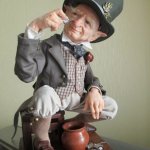 Лепрекон Патрик. Авторская кукла Катрушовой Татьяны