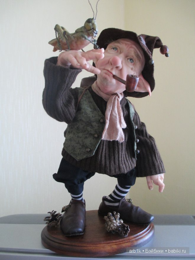 Бустер. Авторская кукла Катрушовой Татьяны