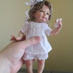 Коломбина (голубка). Авторская кукла Катрушовой Татьяны