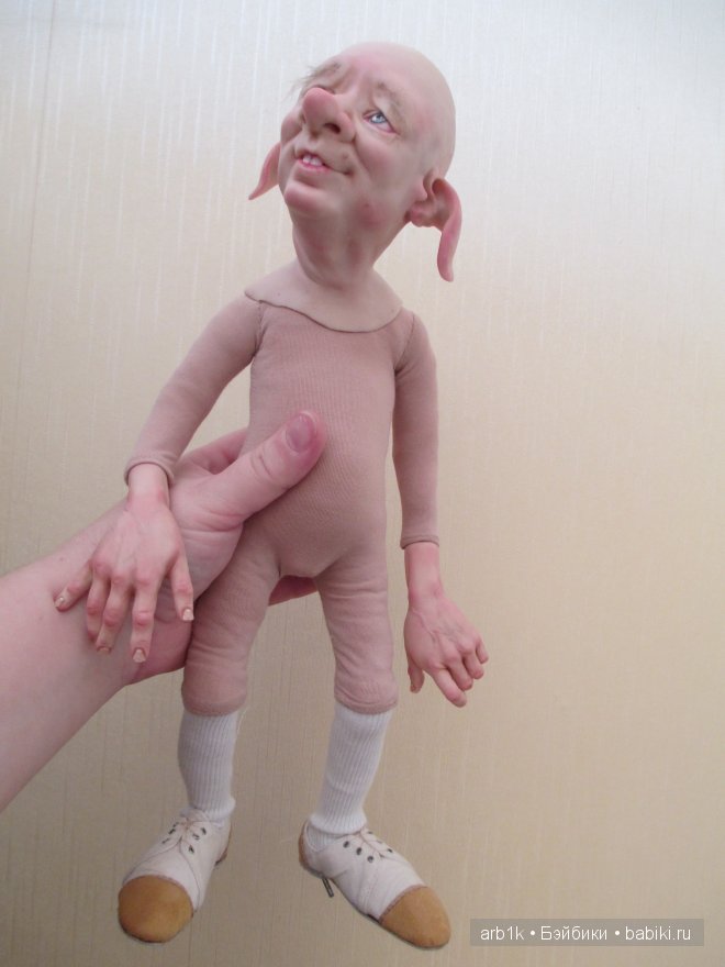 Мистер Хрюк. Авторская кукла Катрушовой Татьяны