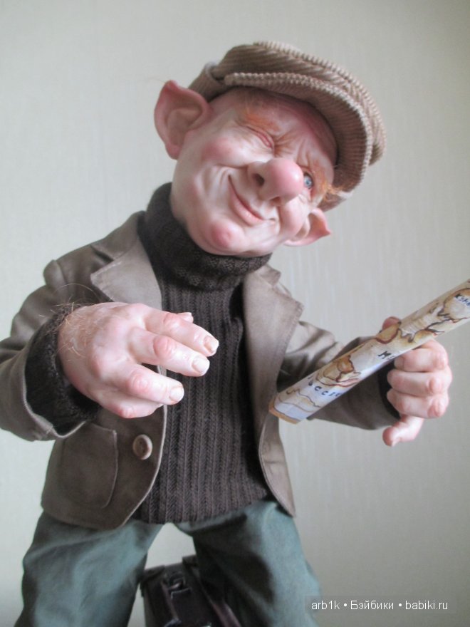 Мистер Хрюк. Авторская кукла Катрушовой Татьяны (фото 9)